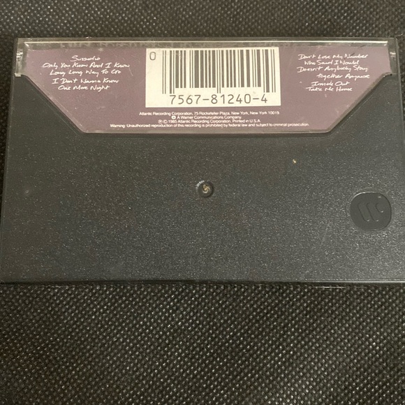 Vintage 85’s cassette tape-Phil Collins No Jacket Required & Buster Soundtrack - Picture 3 of 9